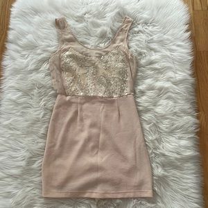 Mini LUSH pink formal dress
